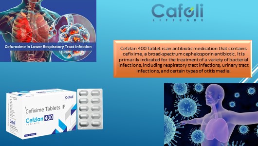Cefzlan 400 Tablet at Best Price in Antibiotics Pharma Franchise for Antibiotics & Bacterial Infections.
